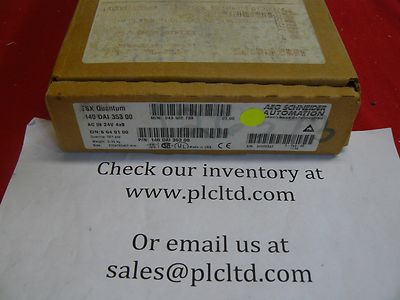 140DAI35300 BRAND NEW! Modicon Quantum AC IN 140-DAI-353-00
