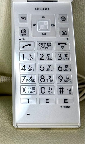 Kyocera 701KC DIGNO KEITAI 2 Unlocked Android Flip Phone White 702KC - 第 5/18 張圖片