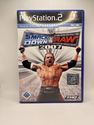 WWE SmackDown vs. Raw 2007 (Sony PlayStation 2) PS2