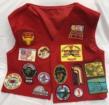 RARE BSA VINTAGE 1970's BOY SCOUTS OF AMERICA VEST PATCHES Illinois Chicago