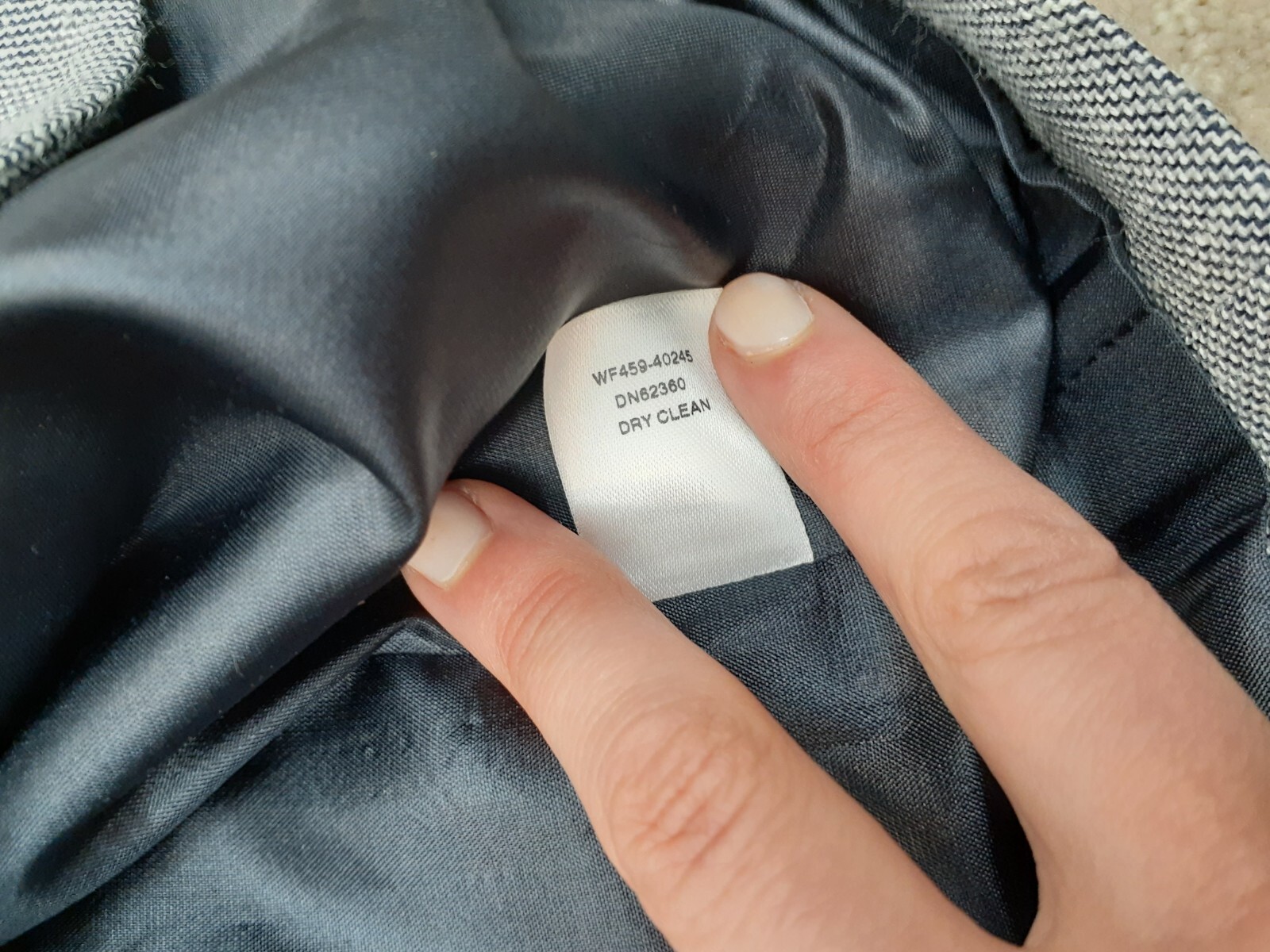 Pendleton Blazer Jacket Womens Plus 22W Navy Blue… - image 7