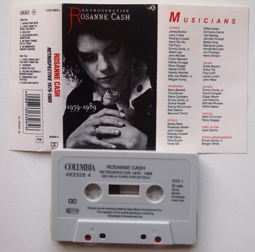 ROSANNE CASH - RETROSPECTIVE 1979-1989 (COLUMBIA 4633284) 1989 EUROPE CASSETTE - Picture 2 of 3