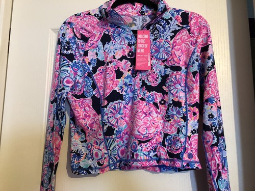 Lilly Pulitzer Justine Crop High Tide 