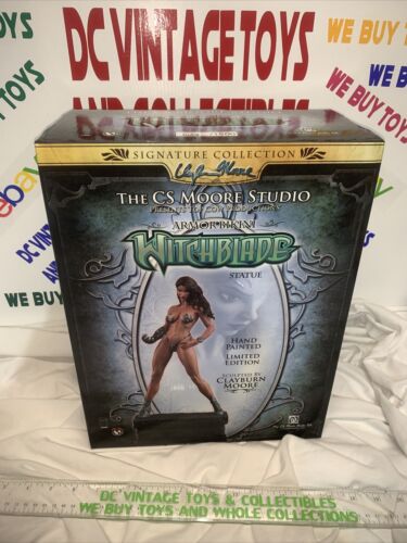 Top Cow CS Moore Studio Witchblade Bikini Armor Statue # 154 / 1500 -BRAND NEW- - Picture 1 of 12