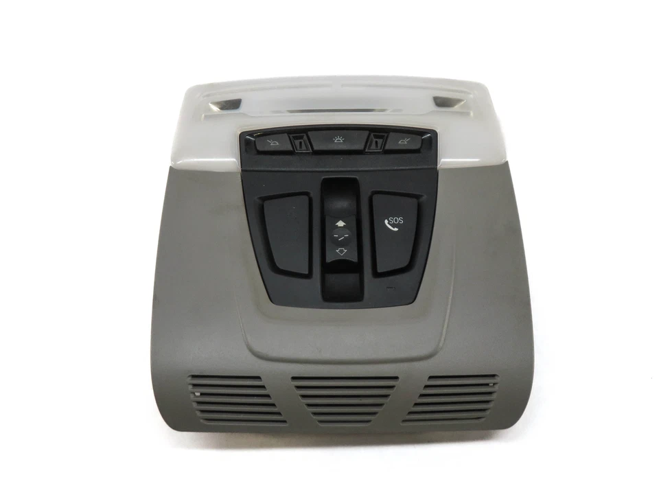 BMW X5 (F15) 2014 techo delantero centro cúpula primaria luz y botón techo corredizo (negro) Foto 3 de 4