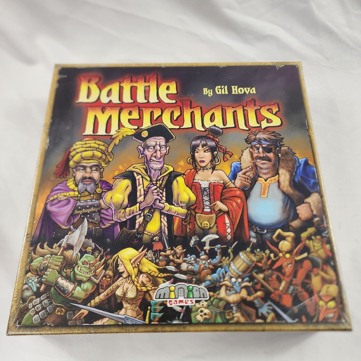 Battle Merchants Board Game Fantasy Strategy Gil Hova Minion Games 