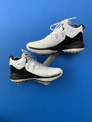 Nike Zoom Rev II TB A05386-100 White Black Athletic Sneakers  display picture 3