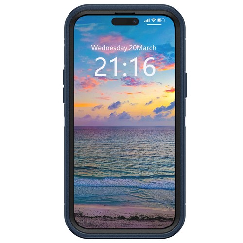 Funda resistente a prueba de golpes con soporte para teléfono iPhone 15 Pro Max 15 Plus - Imagen 54 de 58