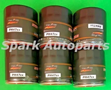 Case of 6 Engine Synthetic Oil Filter PARTS PLUS PH47EX For CHEVROLET, PH3387A