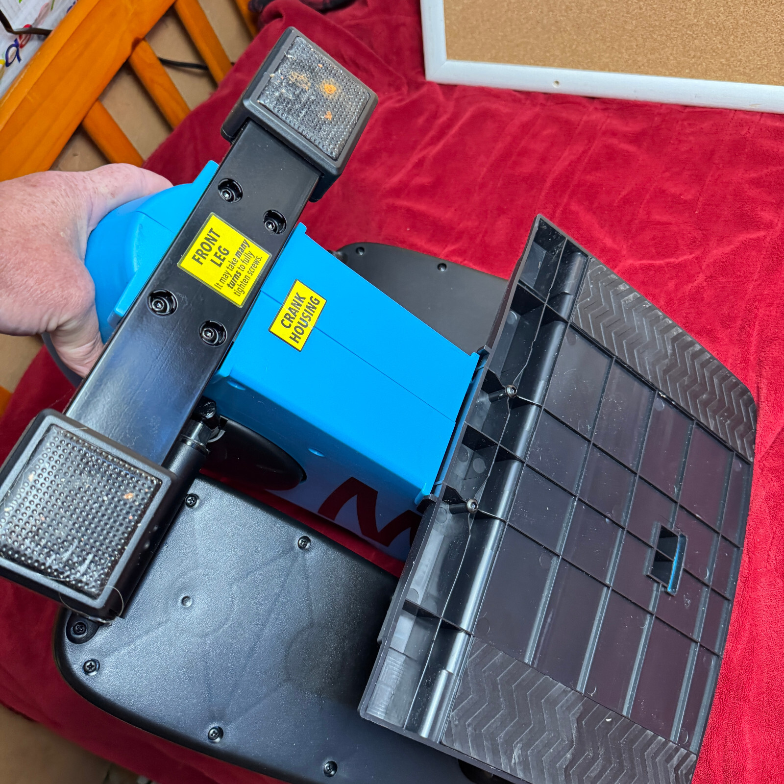 BluTiger Compact Seated Elliptical Compact Seated Elliptical Trainer Machine