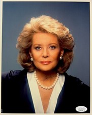 BARBARA WALTERS Autograph Signed 8