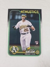 2024 Topps Update Zack Gelof Rookie Debut Oakland Athletics #US131 Base