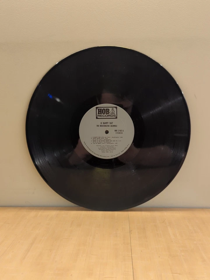 Виниловая пластинка Sam Cooke - The Brockington Ensemble O Happy Day Gospel христианская - Изображение 4 из 4