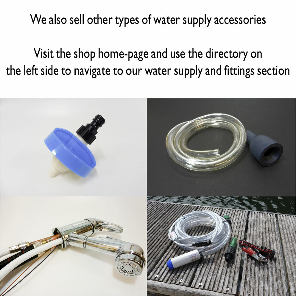 Portland Water Tank Inlet Filler Cap w/ Hose Connector Adapter