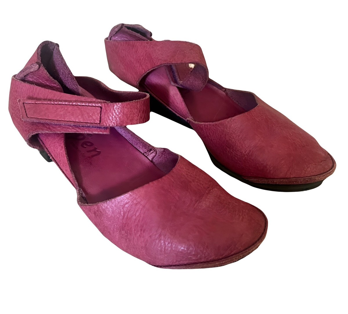 Trippen Edel Platform Wedge Shoes Women's 39 US 8.5 Red Trippen Edel Platform Wedge Shoes Women's 39 US 8.5 Red