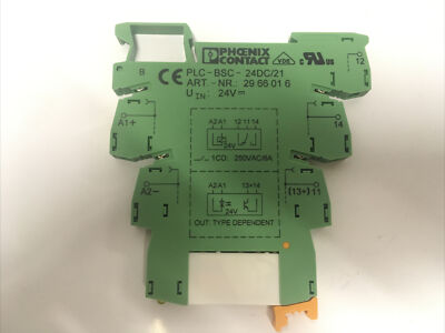 Phoenix Contact Optokoppler 29 66 17 1, PLC-RSC-24DC/21 NEU & OVP