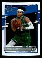 2020-21 Panini Donruss Optic Rated Rookie Tyrell Terry Rookie Dallas Mavericks