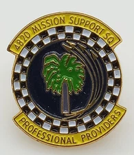 USAF 482D Mission Support Squadron Professional Providers Lapel Pin