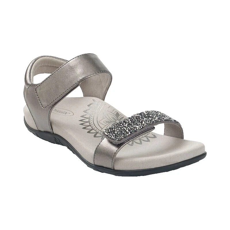 Women's Faux Leather Upper Wedge Sandals