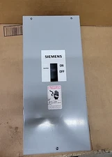 Siemens E2n1s Circuit Breaker Enclosure,100A, Main Circuit SEE PICS