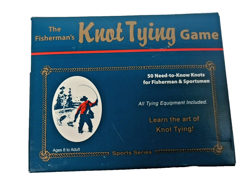 The Fisherman's Knot Tying Game Learn the Art of Knot Tying 1986