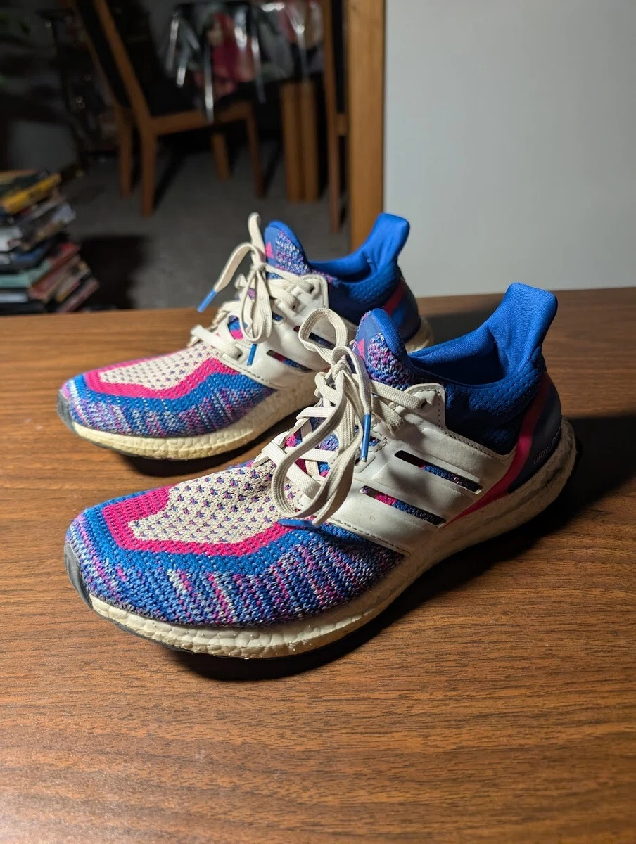 adidas UltraBoost 2.0 Blue Pink | eBay
