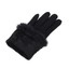 Cozy Winter Gloves For Women - Wool Gloves With Rabbit Fur Trim | Multiple Colors