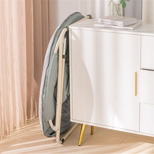 Outdoor Klappstuhl Campingstuhl weich Gepolsterter Moon Chair mit Ottomane Neu - Bild 6 von 51