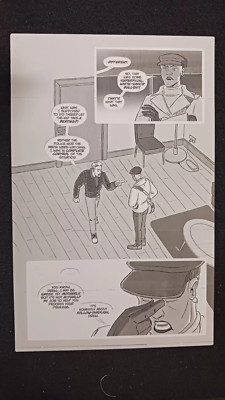 Death Drop Drag Assassin #1 - Page 16 - Black - Comic Printer Plate - PRESSWORKS
