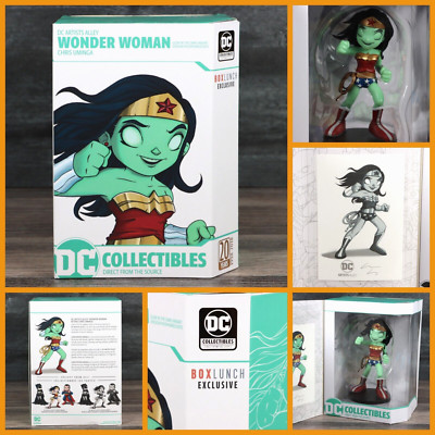 DC Artists Alley Wonder Woman Glow GITD Variant Statue Uminga Box Lunch Sealed