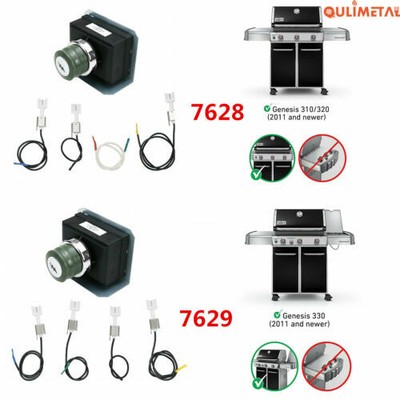 7628 7629 Grill Igniter Kit For Weber Genesis 310 320 E330 EP330 S330 CEP330