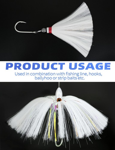 BLUEWING Trolling Witch Trolling Lure with Lead Head US Seller - Picture 45 of 83