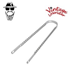 Vintage Lowrider 20" Double Square Twisted Fender Brace Chrome Bike Bicycle.