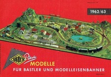 Busch Viernheim Modellbau Prospekt Preisliste Modelleisenbahn Katalog 1962