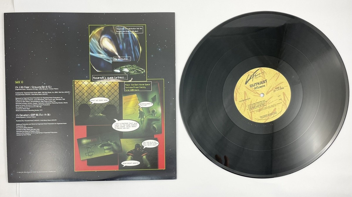 OUTKAST ATLIENS 2021 4-LP NM Vinyl Record Slip Case EXC