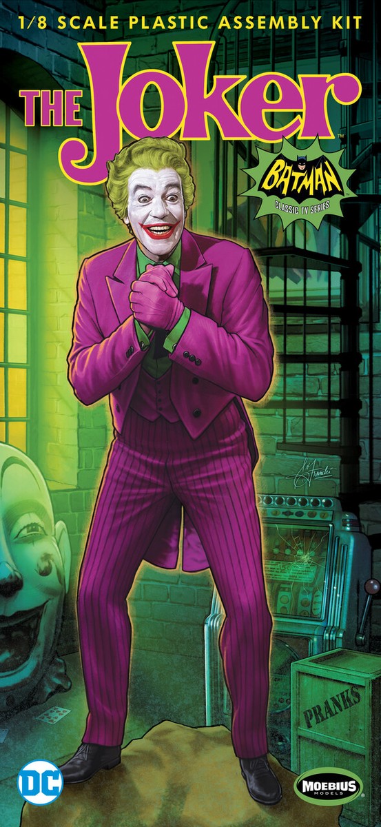 ザ・ジョーカー バットマン 1/8 メビウスモデル Amazon.com: Moebius Models Batman TV Series The Joker 1/8