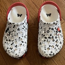 Kids' Disney Mickey Mouse Parks Crocs Size J4 4 Boys Girls Youth Classic