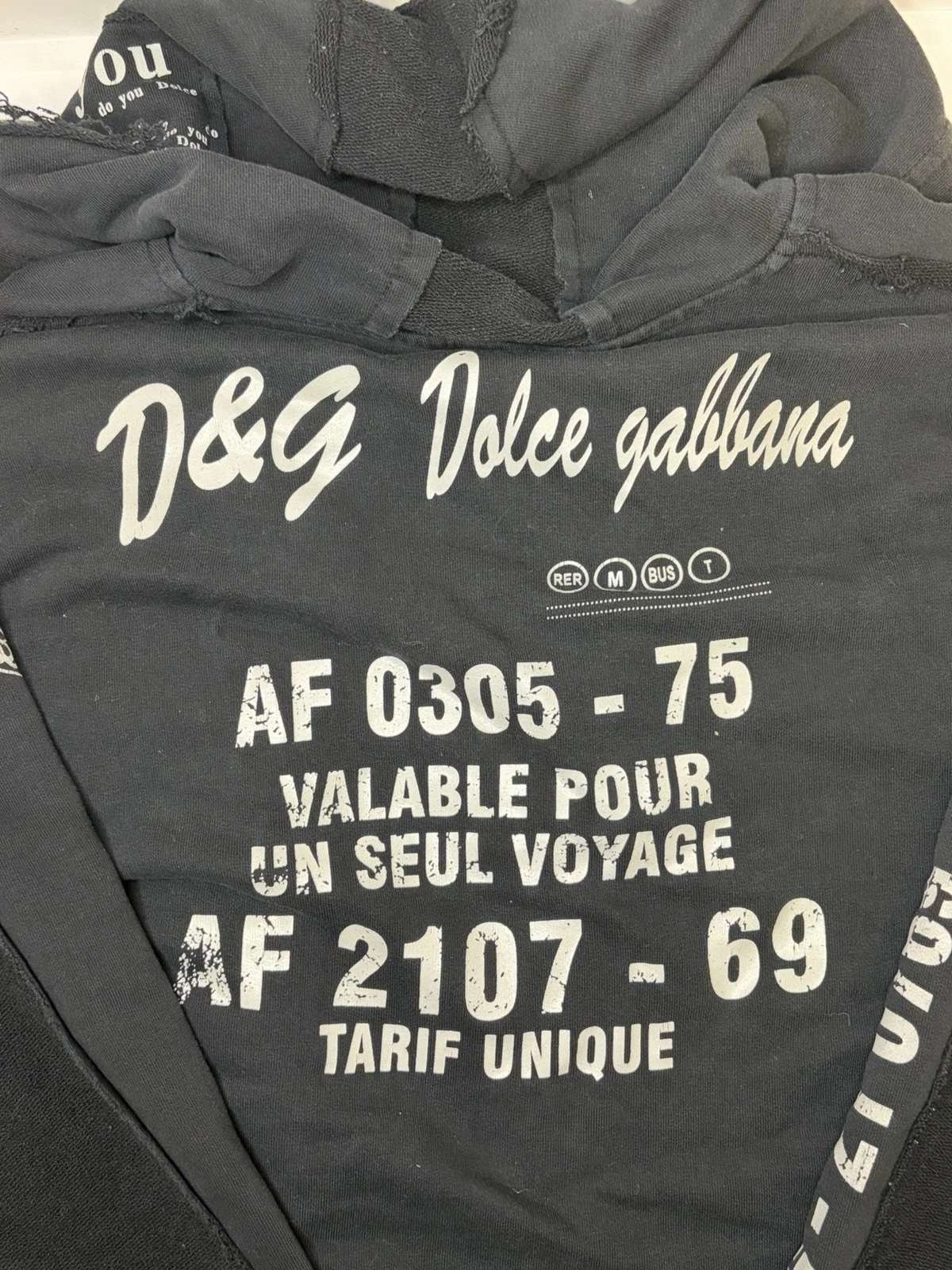 Vintage Dolce & Gabbana European Tour Zip Up Jacket image 4