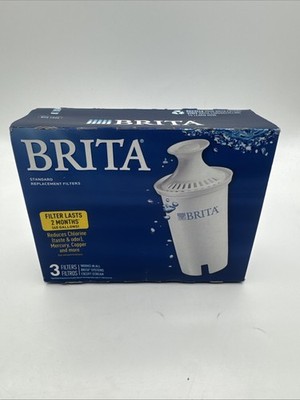 Brita Standard Replacement Water Filter Cartridges, 5-Pack