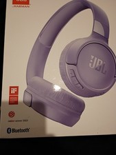 JBL Tune 510BT  Pure Bass  Wireless On-Ear Headphones Purple 40hr battery, NEW 