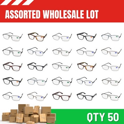 WHOLESALE ASSORTED LOT 50 MAVERICK EYEGLASSES brand name priced to resell modern