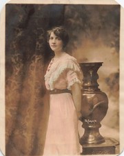 Unknown Vaudeville Girl Performer c1910 Photo Stage Otto Sarony Fashion *P9a