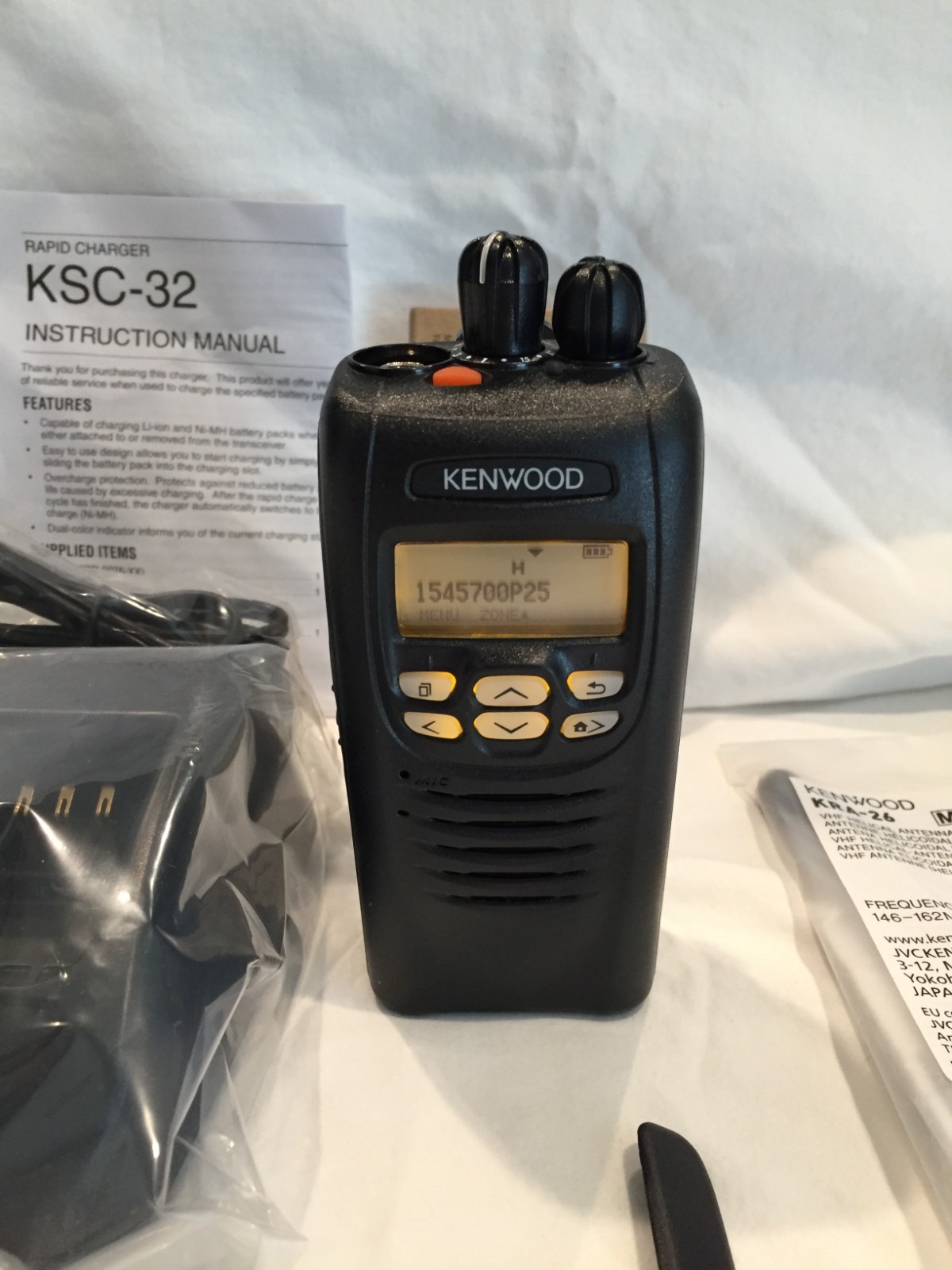 KENWOOD TK-5220-K P25 DIGITAL VHF CONVENT/TRUNK  PORT  136-1