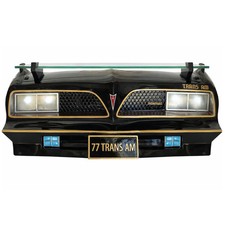 1977 SE Pontiac Trans AM Black Wall Floating Shelf, 19x7.1x7.2 in, Classic Car