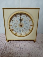 JUNGHANS. Meister Zodiac. Tischuhr. Messing. Midcentury. Vintage.