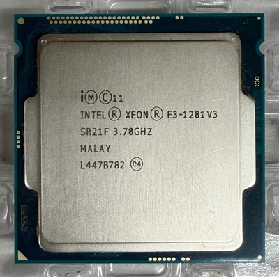 SR21F INTEL XEON E3-1281V3 3.70GHZ 4-CORE 8MB 82W CPU PROCESSOR