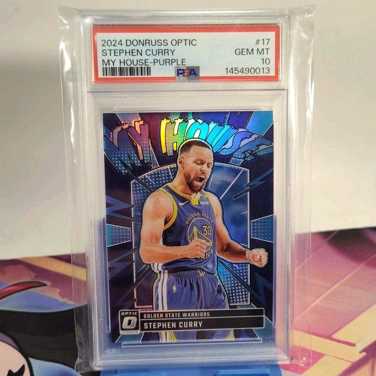Panini Stephen Curry 10 Graded Basketball Sports Trading Cards