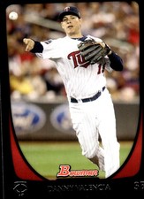 Danny Valencia 2011 Bowman Chrome #134 Twins MLB READ FREE SHIPPING AutographDen