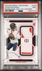 CALEB WILLIAMS 2024 National Treasures RC Dual Mat Red/18 PSA 9 Pop 1 No Higher