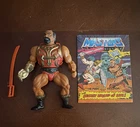 Vintage Mattel Masters of the Universe Jitsu 1983 action figure w/ sword & comic